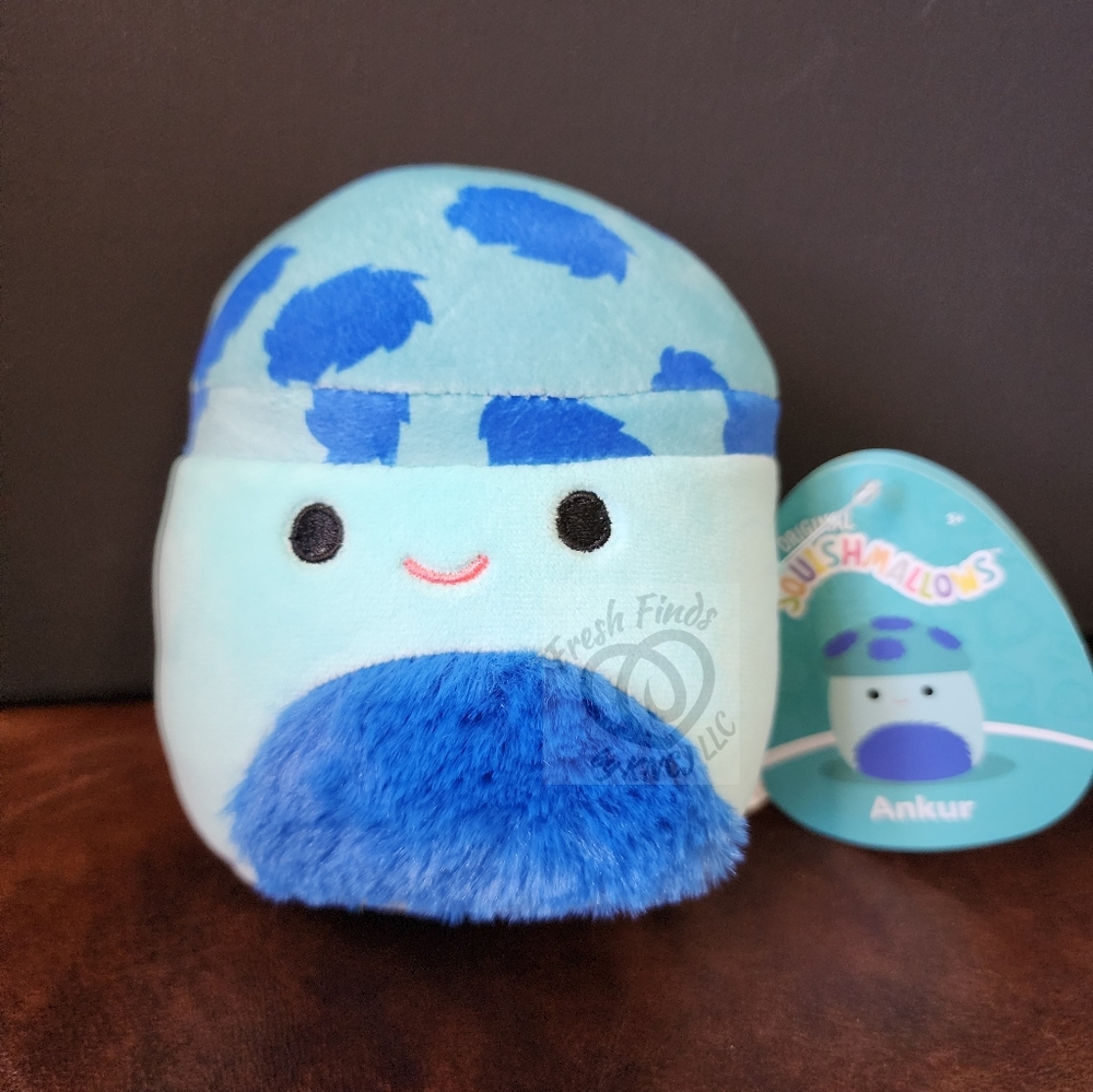 Squishmallows Ankur the Mushroom 5 Inch Exclusive HTF